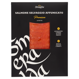 Smeralda Salmone Selvaggio Affumicato Premium a Fette 0,100 kg