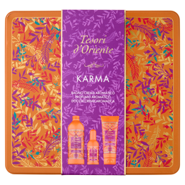 Tesori d'Oriente Karma Bagno Crema Aromatico 500 ml + Profumo Aromatico 100 ml + Doccia Crema 250 ml