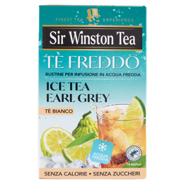 Sir Winston Tea Tè Freddo Ice Tea Earl Grey 18 x 2,25 g