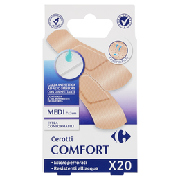 Carrefour Comfort Cerotti Medi 20 pz