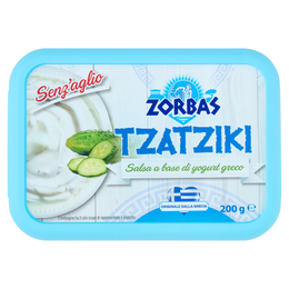 Zorbas Tzatziki Senz'aglio 200 g