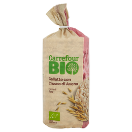 Carrefour Bio Gallette con Crusca di Avena 100 g