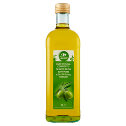 Carrefour Classic Olio di Oliva Composto da Oli di Oliva Raffinati e Oli di Oliva Vergini 1 L