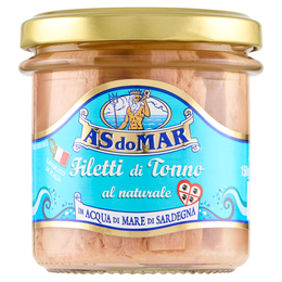 Asdomar Filetti di Tonno al naturale 150 g