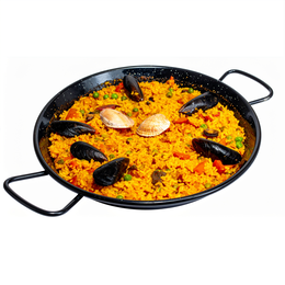 Paella con Pesce, Verdure e Pollo