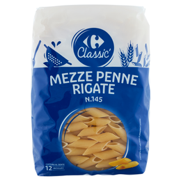 Carrefour Classic Mezze Penne Rigate N.145 500 g