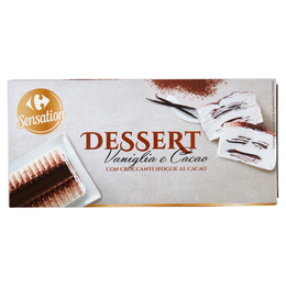 Carrefour Sensation Dessert Vaniglia e Cacao 320 g