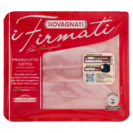 Rovagnati i Firmati Prosciutto Cotto di Alta Qualità 100 g