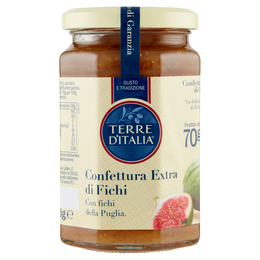 Terre d'Italia Confettura Extra di Fichi con fichi della Puglia 340 g