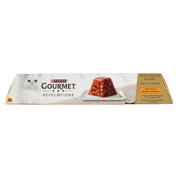 PURINA GOURMET Revelations Bocconcini in Gelée con Pollo 4 x 57 g