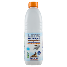Brescia Latte di Centrale Alta Digeribilità Parzialmente Scremato Senza Lattosio 1000 ml