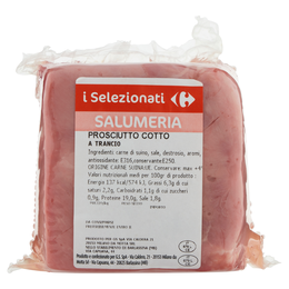 i Selezionati Carrefour Salumeria Prosciutto Cotto a Trancio