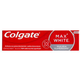 Colgate dentifricio sbiancante Max White Pulizia Superiore 75 ml