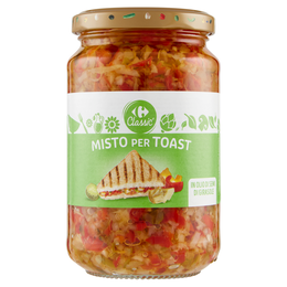 Carrefour Classic Misto per Toast in Olio di Semi di Girasole 340 g
