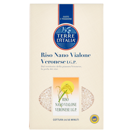 Terre d'Italia Riso Nano Vialone Veronese I.G.P 2 x 500 g