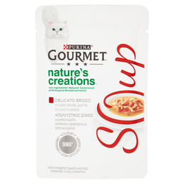 PURINA GOURMET Nature's Creations Soup Pollo & Pesce bianco & Verdure 40g