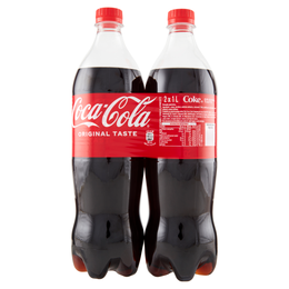 COCA-COLA Original Taste PET 2 x 1 L
