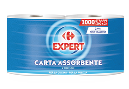 Carrefour Maxi Bobina 500 strappi 2 pezzi