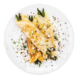 Crespelle agli Asparagi Il Mercato