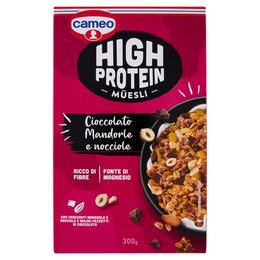 cameo High Protein Müesli Cioccolato Mandorle e nocciole 300 g