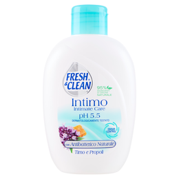Fresh & Clean Intimo pH 5.5 con Antibatterico Naturale Timo e Propoli 200 ml