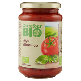 Carrefour Bio Sugo al basilico 350 g