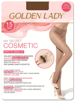 Golden Lady Collant Mysecret 15 Bronze 3 Tg. M