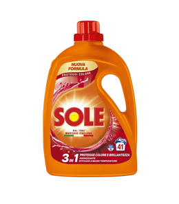 Sole Detersivo Liquido Lavatrice Proteggi Colore 1,845 L