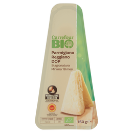 Carrefour Bio Parmigiano Reggiano DOP Stagionatura Minima 18 mesi 150 g