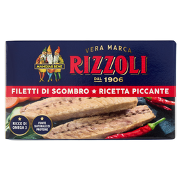 Rizzoli Filetti di Sgombro Ricetta Piccante 90 g