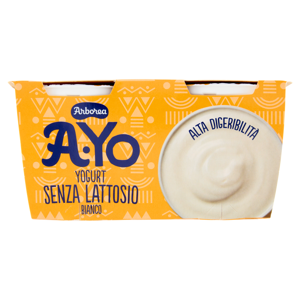 Arborea A-Yo Yogurt Senza Lattosio Bianco 2 x 125 g