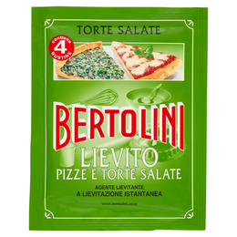 Bertolini Lievito Pizze e Torte Salate 4 x 16 g