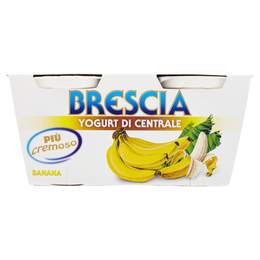 Brescia Yogurt di Centrale Banana 2 x 125 g