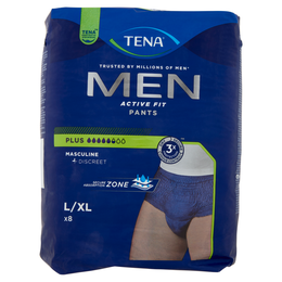 Tena Men Active Fit Pants Plus L/XL 8 pz