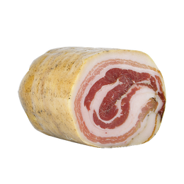 Pancetta nostrana di suino da banco