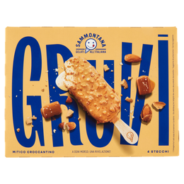Sammontana Gruvi Mitico Croccantino 4 x 60 g