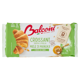 Balconi Croissant Doppia Sfoglia Miele di Manuka 6 x 50 g