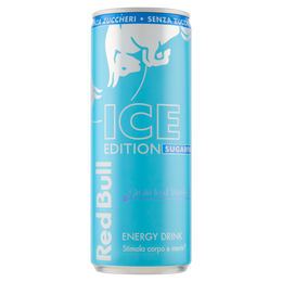 Red Bull Energy Drink, Gusto Iced Vanilla Berry Senza Zuccheri, 250 ml
