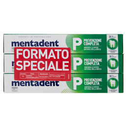 Mentadent P Prevenzione Completa 3 x 75 ml