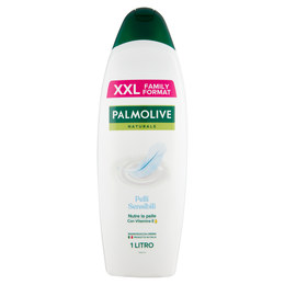 Palmolive bagnoschiuma Naturals Latte Idratante pelli sensibili 1 L