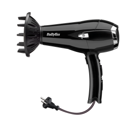 BaByliss D374DE asciuga capelli 2000 W Nero