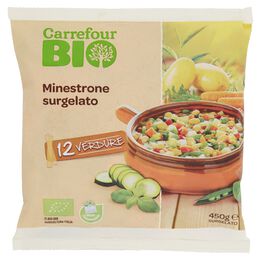 Carrefour Bio Minestrone Surgelato 450 G Carrefour