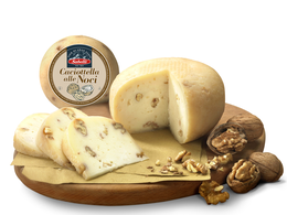 Caciotta piccola alle noci
