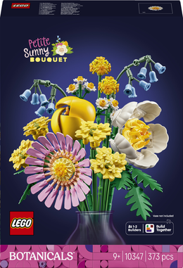 LEGO Botanicals 10347 Bouquet di Fiori Estivi Finti - Decorazione per Casa - Gioco della Natura per Bambine e Bambini 9+