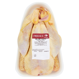 Gallina intera eviscerata