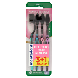 Mentadent Gengive Sensibili Soft 3+1 Gratis *