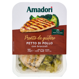 Amadori Petto di Pollo con broccoli 250 g