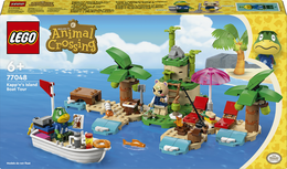 LEGO Animal Crossing 77048 Tour in Barca di Remo, Giochi Creativi per Bambini 6+ con 2 Personaggi della Serie di Videogiochi