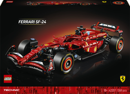 LEGO Technic 42207 Monoposto F1 Ferrari SF-24 - Modello di Auto Formula 1 da Collezione, Idea Regalo per Adulti, Uomo e Donna