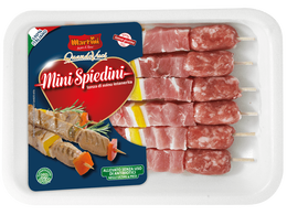 Mini spiedini di suino